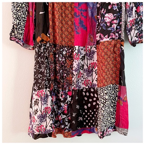 Anthropologie Arcata Patchwork Dress by One September XS - Picture 11 of 16